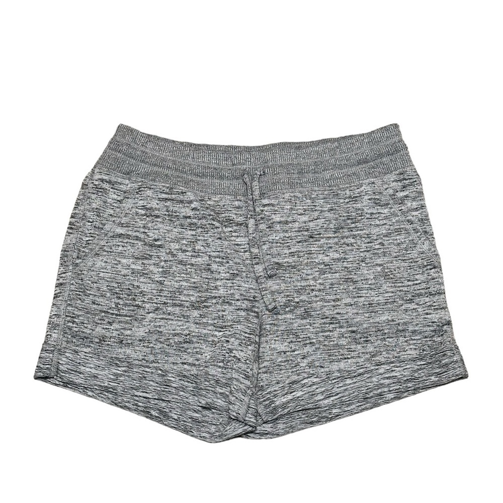 Women's 90 Degrees Large 12 - 14 Shorts Gray Elastic Waist Athletic Active NWOT - Picture 3 of 7